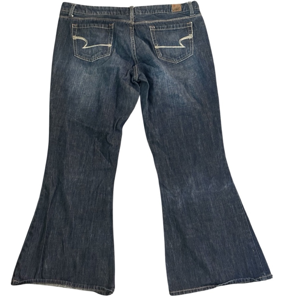 American Eagle Outfitters Blue Flare Denim Jeans - Picture 2 of 7